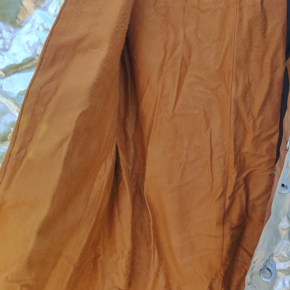 RARE 60s Vintage Silver Firefighter's Lined Parka | Size 42 | Made in USA - Picture 12 of 14